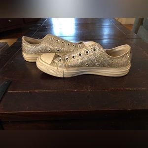 Converse All Star Chuck Taylor Low Top Women 7 Sparkles